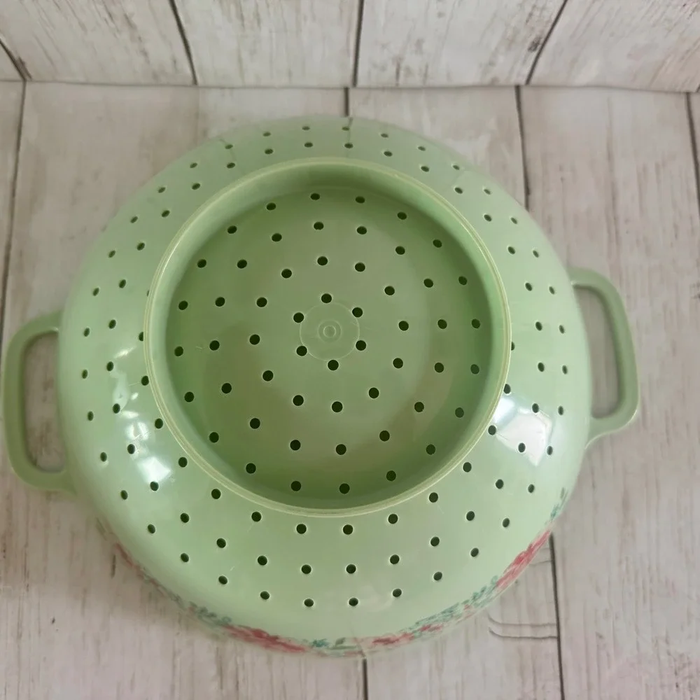 The Pioneer Woman Colander 2 Piece Set 1 & 3 Quart Gorgeous Garden Pattern